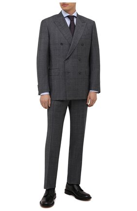 Мужской шерстяной костюм CANALI серого цвета по цене 140000 руб., арт. 11487/19/BF00285 | Фото 1 Мужской шерстяной костюм CANALI серого цвета, арт. 11487/19/BF00285 | Фото 1