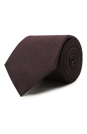Мужской шелковый галстук CANALI коричневого цвета по цене 11500 руб., арт. 18/HJ03284 | Фото 1 Мужской шелковый галстук CANALI коричневого цвета, арт. 18/HJ03284 | Фото 1 (Материал: Шелк, Текстиль; Принт: С принтом)