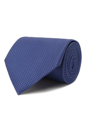 Мужской шелковый галстук BRIONI синего цвета, арт. 062I00/01433 | Фото 1 (Материал: Шелк, Текстиль; Принт: Без принта)
