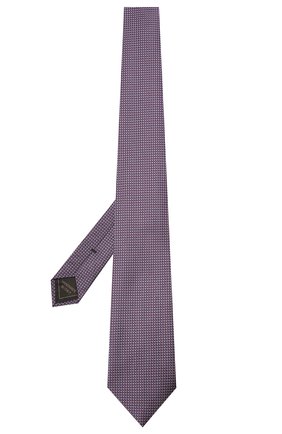 Мужской шелковый галстук BRIONI фиолетового цвета, арт. 062H00/01432 | Фото 2 (Материал: Текстиль, Шелк; Принт: С принтом)