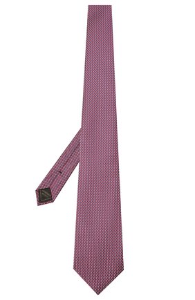 Мужской шелковый галстук BRIONI красного цвета, арт. 062H00/01427 | Фото 2 (Материал: Текстиль, Шелк; Принт: С принтом)