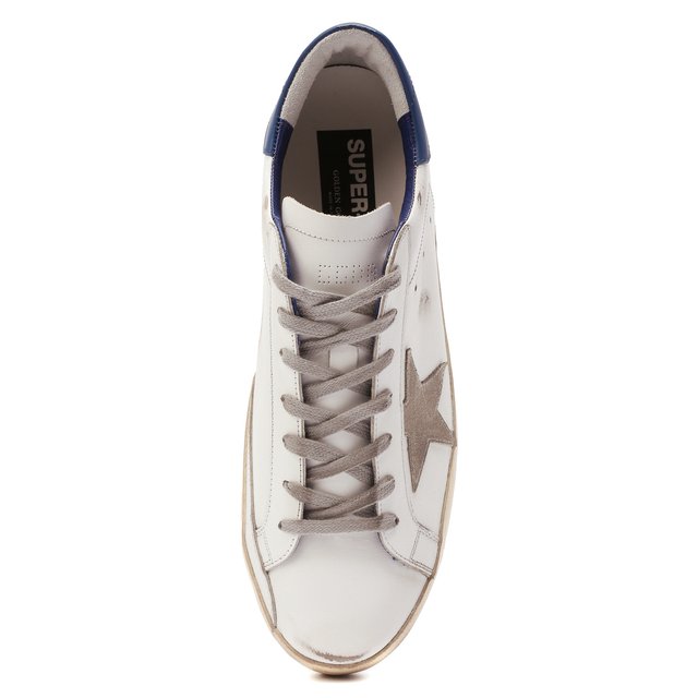 фото Кожаные кеды superstar golden goose deluxe brand