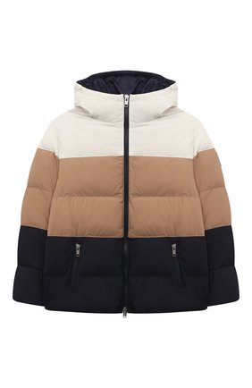 Детского пуховая куртка BRUNELLO CUCINELLI синего цвета по цене 116500 руб., арт. BM459J309A | Фото 1 Детского пуховая куртка BRUNELLO CUCINELLI синего цвета, арт. BM459J309A | Фото 1 (Материал подклада: Синтетический материал; Материал утеплителя: Пух и перо; Рукава: Длинные; Материал внешний: Синтетический материал; Кросс-КТ: Сезон: зима; Ростовка одежда: 4 года | 104 см, 6 лет | 116 см)