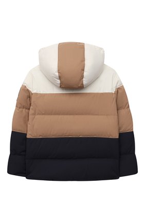 Детского пуховая куртка BRUNELLO CUCINELLI синего цвета по цене 116500 руб., арт. BM459J309A | Фото 2 Детского пуховая куртка BRUNELLO CUCINELLI синего цвета, арт. BM459J309A | Фото 2 (Материал подклада: Синтетический материал; Материал утеплителя: Пух и перо; Рукава: Длинные; Материал внешний: Синтетический материал; Кросс-КТ: Сезон: зима; Ростовка одежда: 4 года | 104 см, 6 лет | 116 см)