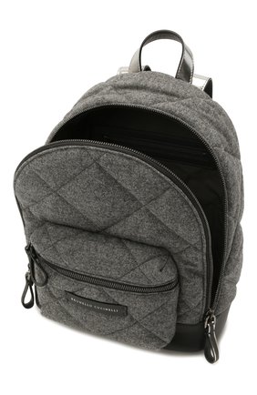 Детская шерстяной рюкзак BRUNELLO CUCINELLI серого цвета по цене 86000 руб., арт. BT38PB022 | Фото 3 Детская шерстяной рюкзак BRUNELLO CUCINELLI серого цвета, арт. BT38PB022 | Фото 3 (Материал: Текстиль)