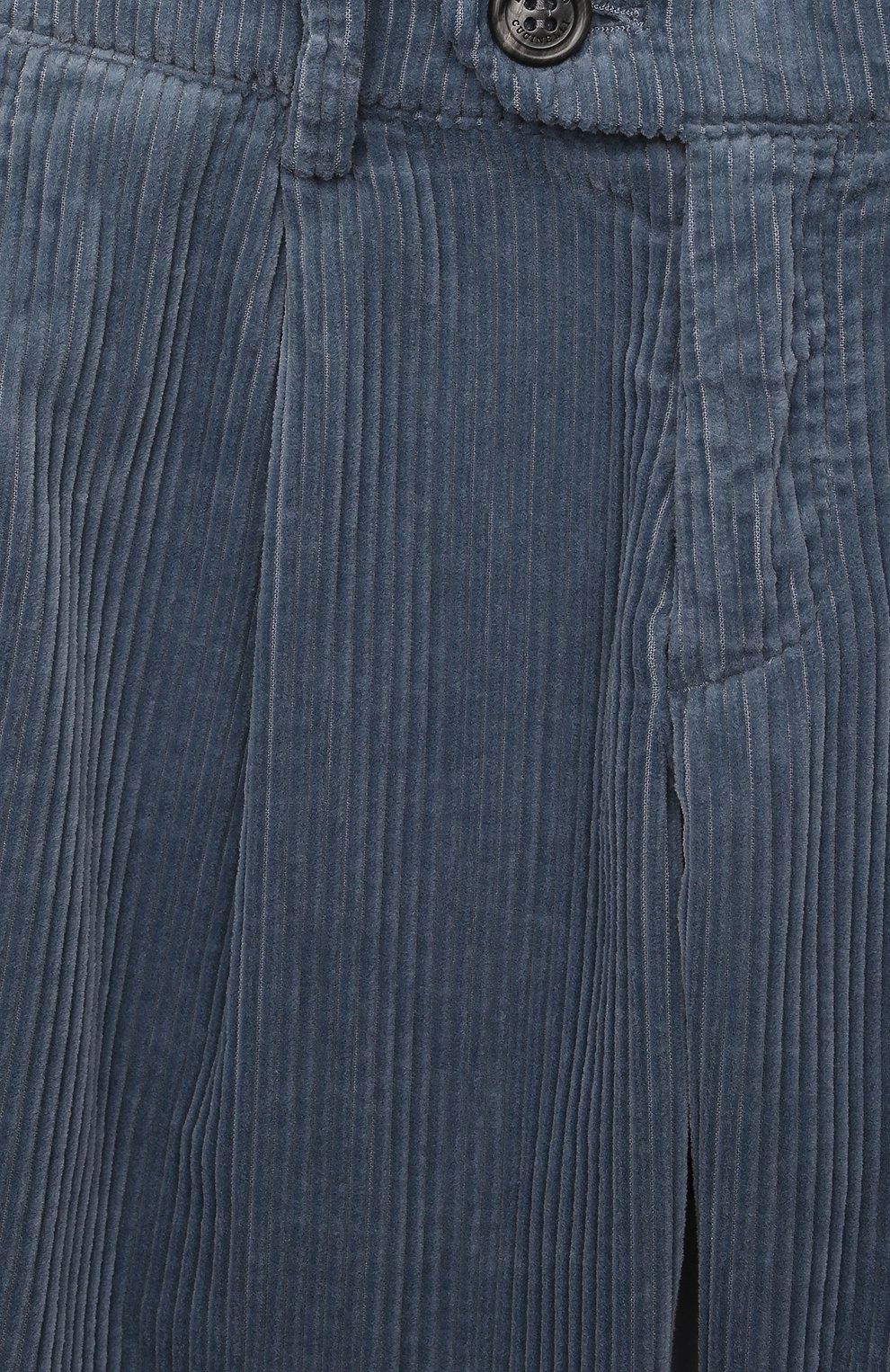 Детские хлопковые брюки BRUNELLO CUCINELLI серого цвета, арт. B280PP100C | Фото 3 (Случай: Повседневный; Материал внешний: Хлопок; Ростовка одежда: 12 лет | 152 см)