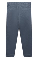 Детские хлопковые брюки BRUNELLO CUCINELLI серого цвета, арт. B280PP100A | Фото 2 (Случай: Повседневный; Материал внешний: Хлопок; Ростовка одежда: 4 года | 104 см, 6 лет | 116 см)