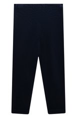 Детские хлопковые брюки BRUNELLO CUCINELLI темно-синего цвета, арт. B280PP100C | Фото 2 (Случай: Повседневный; Материал внешний: Хлопок; Ростовка одежда: 12 лет | 152 см)