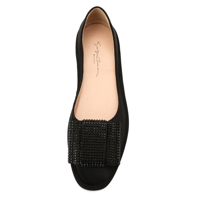 фото Текстильные балетки giorgio armani