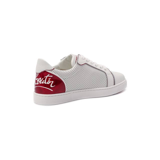 фото Кожаные кеды fun vieira christian louboutin