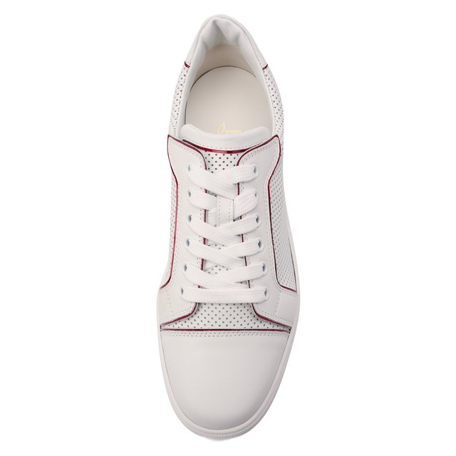 фото Кожаные кеды fun vieira christian louboutin