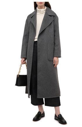 Женское шерстяное пальто MICHAEL MICHAEL KORS серого цвета по цене 48050 руб., арт. MS12023GBX | Фото 2 Женское шерстяное пальто MICHAEL MICHAEL KORS серого цвета, арт. MS12023GBX | Фото 2