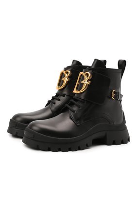 Женские кожаные ботинки DSQUARED2 черного цвета по цене 59950 руб., арт. ABW0140 01500001 | Фото 1 Женские кожаные ботинки DSQUARED2 черного цвета, арт. ABW0140 01500001 | Фото 1 (Подошва: Платформа; Материал внутренний: Натуральная кожа; Каблук высота: Низкий; Каблук тип: Устойчивый; Женское Кросс-КТ: Военные ботинки; Материал внешний: Кожа)