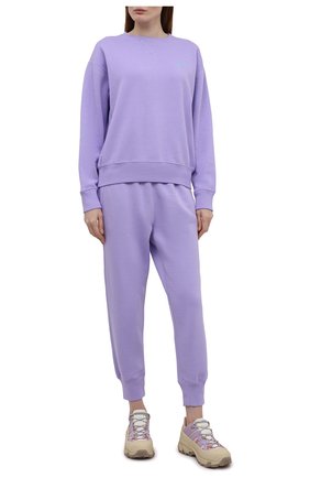 Женский хлопковый свитшот POLO RALPH LAUREN сиреневого цвета по цене 12850 руб., арт. 211794395 | Фото 2 Женский хлопковый свитшот POLO RALPH LAUREN сиреневого цвета, арт. 211794395 | Фото 2
