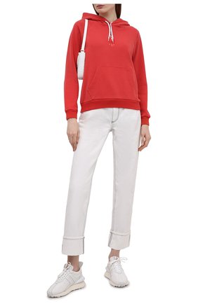 Женский хлопковое худи POLO RALPH LAUREN красного цвета по цене 13800 руб., арт. 211838143 | Фото 2 Женский хлопковое худи POLO RALPH LAUREN красного цвета, арт. 211838143 | Фото 2