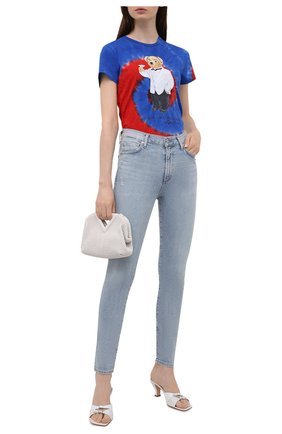 Женская хлопковая футболка POLO RALPH LAUREN синего цвета по цене 9420 руб., арт. 211843249 | Фото 2 Женская хлопковая футболка POLO RALPH LAUREN синего цвета, арт. 211843249 | Фото 2
