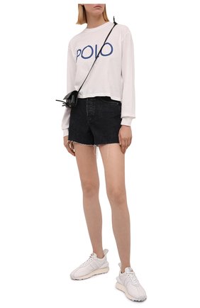 Женская хлопковый лонгслив POLO RALPH LAUREN белого цвета по цене 7520 руб., арт. 211843282 | Фото 2 Женская хлопковый лонгслив POLO RALPH LAUREN белого цвета, арт. 211843282 | Фото 2