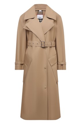 Женский хлопковый тренч BURBERRY бежевого цвета по цене 169000 руб., арт. 8040655 | Фото 1 Женский хлопковый тренч BURBERRY бежевого цвета, арт. 8040655 | Фото 1