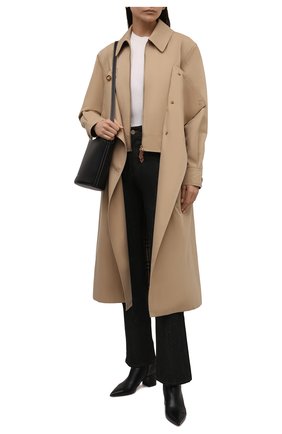 Женский хлопковый тренч BURBERRY бежевого цвета по цене 192000 руб., арт. 8038826 | Фото 2 Женский хлопковый тренч BURBERRY бежевого цвета, арт. 8038826 | Фото 2