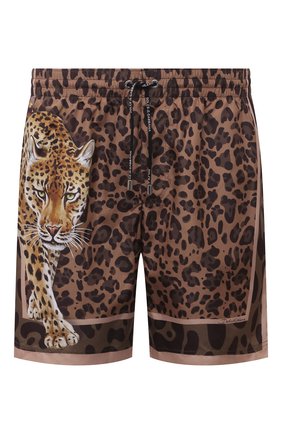 Мужские плавки-шорты DOLCE & GABBANA леопардового цвета по цене 37800 руб., арт. M4A13T/FHMF4 | Фото 1 Мужские плавки-шорты DOLCE & GABBANA леопардового цвета, арт. M4A13T/FHMF4 | Фото 1 (Мужское Кросс-КТ: плавки-шорты; Принт: С принтом; Материал внешний: Синтетический материал)