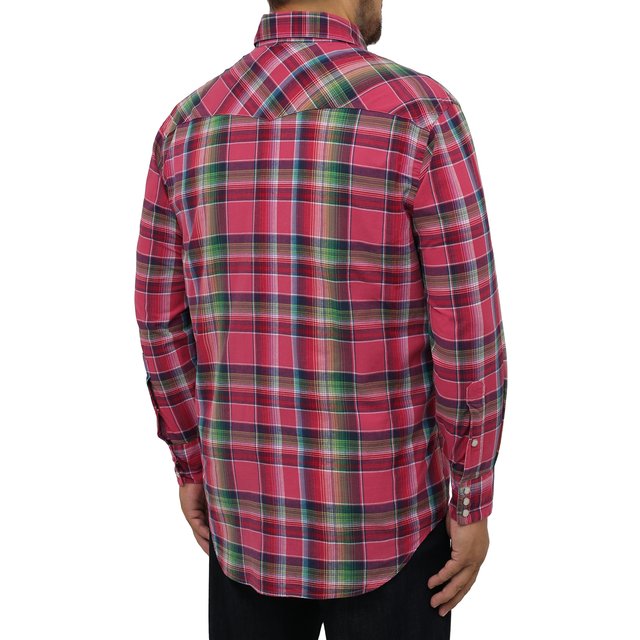 фото Хлопковая рубашка polo ralph lauren