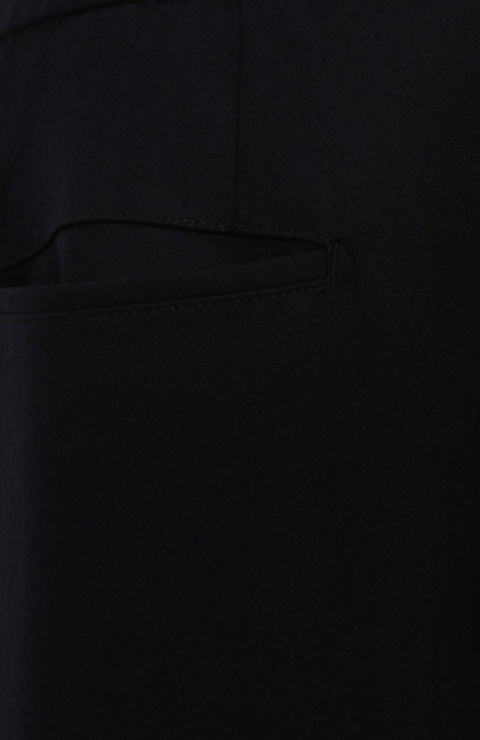 Мужские кашемировые брюки MARCO PESCAROLO темно-синего цвета, арт. CHIAIAM/ZIP+RIS/4442 | Фото 5 (Big sizes: Big Sizes; Материал внешний: Шерсть, Кашемир; Длина (брюки, джинсы): Стандартные; Случай: Повседневный; Стили: Кэжуэл)