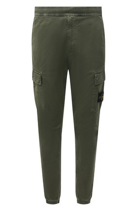 Мужские хлопковые джоггеры STONE ISLAND хаки цвета по цене 29700 руб., арт. 7515313L1 | Фото 1 Мужские хлопковые джоггеры STONE ISLAND хаки цвета, арт. 7515313L1 | Фото 1