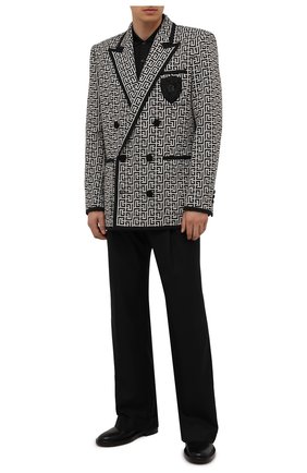 Мужской хлопковый пиджак BALMAIN бежевого цвета по цене 226000 руб., арт. WH1SI071/982J | Фото 2 Мужской хлопковый пиджак BALMAIN бежевого цвета, арт. WH1SI071/982J | Фото 2