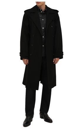 Мужские кожаные сапоги wyatt SAINT LAURENT черного цвета по цене 89950 руб., арт. 634225/1YL00 | Фото 2 Мужские кожаные сапоги wyatt SAINT LAURENT черного цвета, арт. 634225/1YL00 | Фото 2