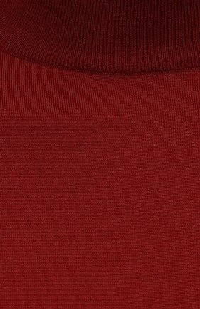 Мужской шерстяная водолазка LORO PIANA красного цвета, арт. FAI8084 | Фото 5 (Материал внешний: Шерсть; Рукава: Длинные; Принт: Без принта; Длина (для топов): Стандартные; Региональные ограничения белый список (Axapta Mercury): RU; Мужское Кросс-КТ: Водолазка-одежда; Стили: Кэжуэл)