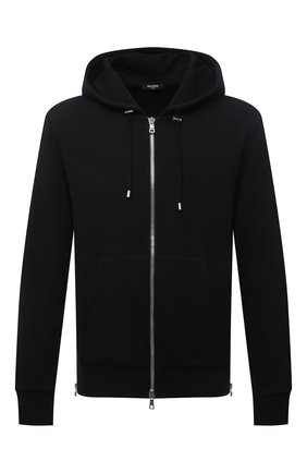 Мужской хлопковая толстовка BALMAIN черного цвета по цене 87750 руб., арт. WH1JR010/B115 | Фото 1 Мужской хлопковая толстовка BALMAIN черного цвета, арт. WH1JR010/B115 | Фото 1 (Материал внешний: Хлопок; Мужское Кросс-КТ: Толстовка-одежда; Стили: Спорт-шик; Рукава: Длинные; Длина (для топов): Стандартные)