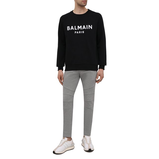 фото Хлопковые брюки balmain