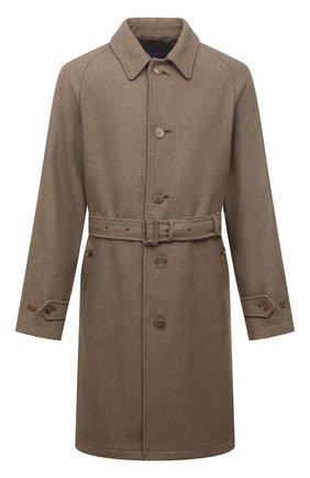 Мужской пальто из шелка и шерсти RALPH LAUREN бежевого цвета по цене 269000 руб., арт. 798845345 | Фото 1 Мужской пальто из шелка и шерсти RALPH LAUREN бежевого цвета, арт. 798845345 | Фото 1 (Длина (верхняя одежда): До колена; Материал внешний: Шелк; Материал подклада: Хлопок; Рукава: Длинные; Мужское Кросс-КТ: пальто-верхняя одежда; Стили: Кэжуэл)