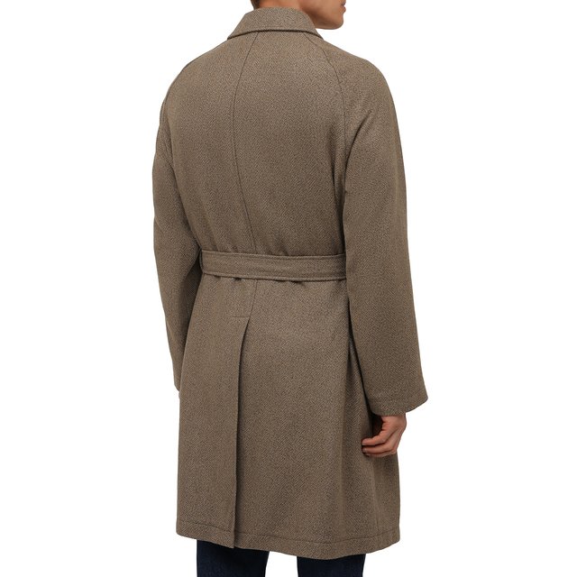 фото Пальто из шелка и шерсти ralph lauren