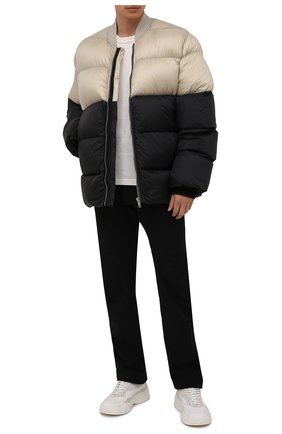 Мужская пуховая куртка RICK OWENS черного цвета по цене 151500 руб., арт. RU02A5788/NZD3 | Фото 2 Мужская пуховая куртка RICK OWENS черного цвета, арт. RU02A5788/NZD3 | Фото 2