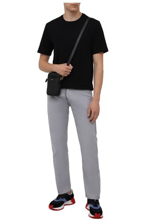 Мужские комбинированные кроссовки maple 64 DSQUARED2 черного цвета по цене 45950 руб., арт. SNM0184 01601683 | Фото 2 Мужские комбинированные кроссовки maple 64 DSQUARED2 черного цвета, арт. SNM0184 01601683 | Фото 2