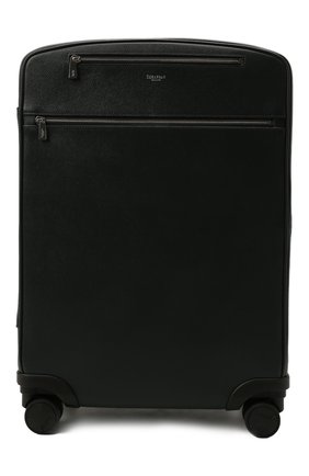 Мужской кожаный дорожный чемодан evoluzione SERAPIAN темно-синего цвета, арт. SREVLMTR706455A | Фото 1 (Материал: Натуральная кожа; Размер: large; Ограничения доставки: oversized)