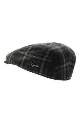 Мужская шерстяное кепи ERMENEGILDO ZEGNA серого цвета по цене 38750 руб., арт. Z2I09H/B8L | Фото 2 Мужская шерстяное кепи ERMENEGILDO ZEGNA серого цвета, арт. Z2I09H/B8L | Фото 2