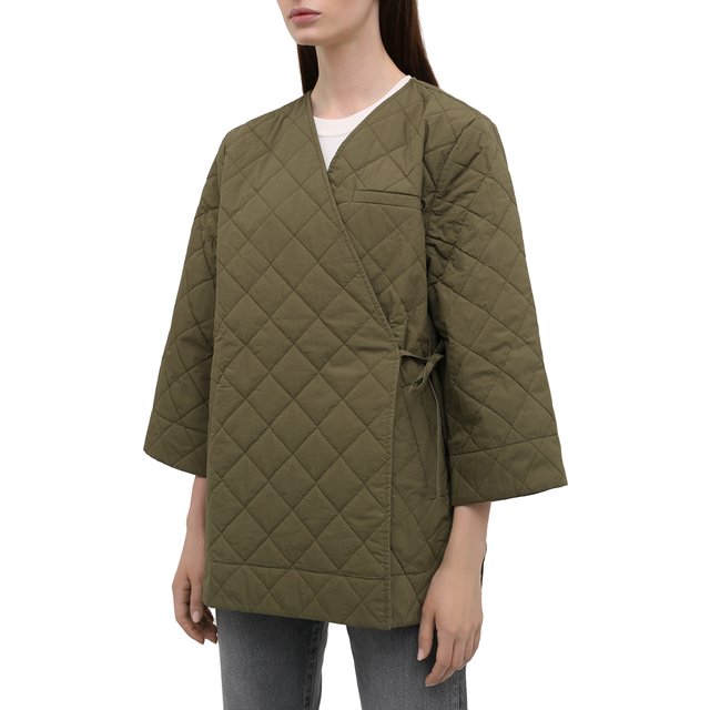 фото Стеганая куртка ganni