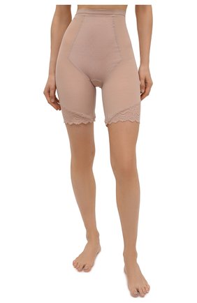 Женские корректирующие шорты SPANX бежевого цвета по цене 7190 руб., арт. 10220R | Фото 2 Женские корректирующие шорты SPANX бежевого цвета, арт. 10220R | Фото 2