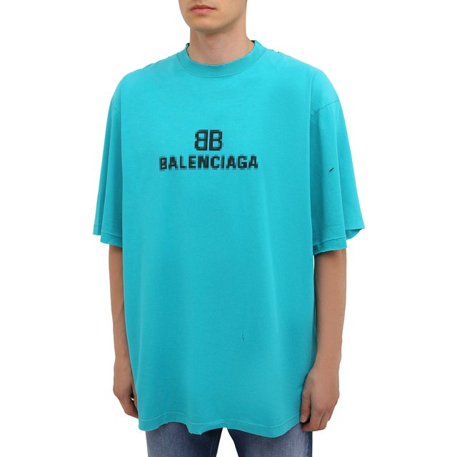 фото Хлопковая футболка balenciaga