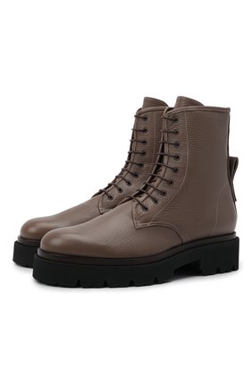 Женские кожаные ботинки KITON коричневого цвета по цене 99500 руб., арт. D52802X04R81 | Фото 1 Женские кожаные ботинки KITON коричневого цвета, арт. D52802X04R81 | Фото 1 (Подошва: Платформа; Каблук высота: Низкий; Материал внутренний: Натуральная кожа; Женское Кросс-КТ: Военные ботинки; Материал внешний: Кожа)
