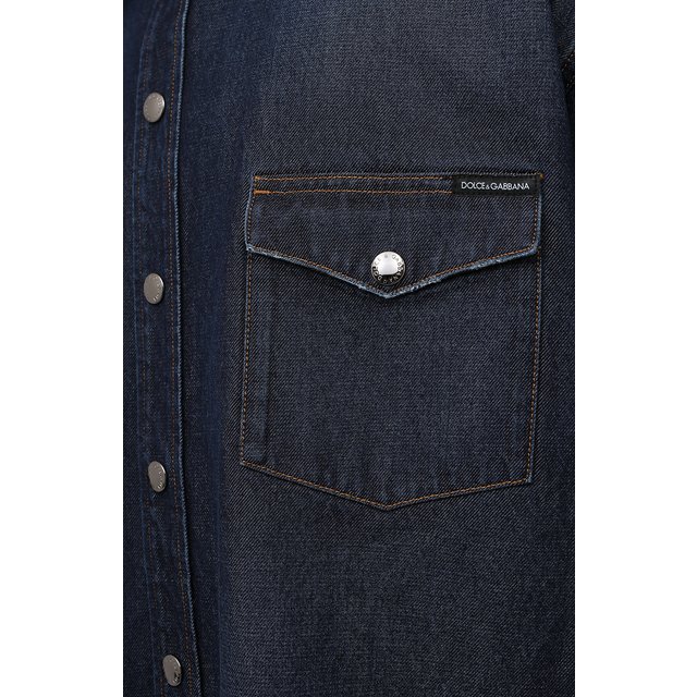 фото Джинсовая рубашка dolce & gabbana