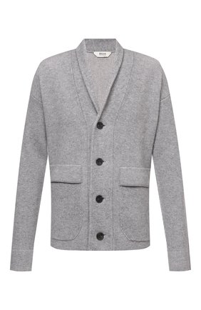 Мужской кардиган из шерсти и кашемира Z ZEGNA светло-серого цвета по цене 58400 руб., арт. VYD60/ZZ155 | Фото 1 Мужской кардиган из шерсти и кашемира Z ZEGNA светло-серого цвета, арт. VYD60/ZZ155 | Фото 1