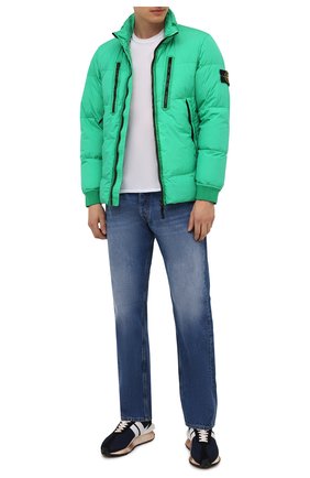Мужская пуховая куртка STONE ISLAND зеленого цвета по цене 74300 руб., арт. 751540223 | Фото 2 Мужская пуховая куртка STONE ISLAND зеленого цвета, арт. 751540223 | Фото 2
