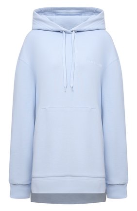 Женский хлопковое худи BURBERRY светло-голубого цвета по цене 58400 руб., арт. 8043417 | Фото 1 Женский хлопковое худи BURBERRY светло-голубого цвета, арт. 8043417 | Фото 1