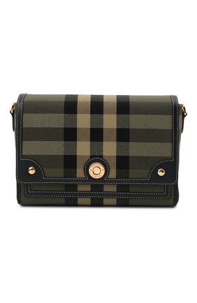 Женская сумка note medium BURBERRY хаки цвета по цене 91800 руб., арт. 8043107 | Фото 1 Женская сумка note medium BURBERRY хаки цвета, арт. 8043107 | Фото 1