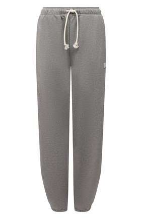 Женские хлопковые джоггеры ACNE STUDIOS серого цвета по цене 25800 руб., арт. CK0038/W | Фото 1 Женские хлопковые джоггеры ACNE STUDIOS серого цвета, арт. CK0038/W | Фото 1 (Материал внешний: Хлопок; Стили: Спорт-шик; Женское Кросс-КТ: Джоггеры - брюки; Силуэт Ж (брюки и джинсы): Джоггеры; Длина (брюки, джинсы): Стандартные)