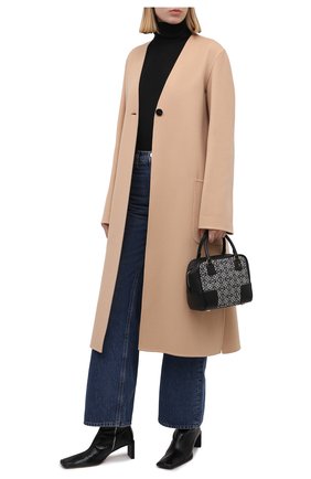 Женское кашемировое пальто JIL SANDER бежевого цвета по цене 382000 руб., арт. JSPT120584-WT100903 | Фото 2 Женское кашемировое пальто JIL SANDER бежевого цвета, арт. JSPT120584-WT100903 | Фото 2 (Материал внешний: Кашемир, Шерсть; Длина (верхняя одежда): Длинные; Рукава: Длинные; Стили: Минимализм; 1-2-бортные: Однобортные)
