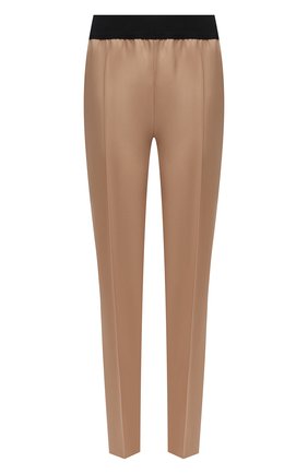 Женские шерстяные брюки JIL SANDER бежевого цвета по цене 62100 руб., арт. JSPT310000-WT202500 | Фото 1 Женские шерстяные брюки JIL SANDER бежевого цвета, арт. JSPT310000-WT202500 | Фото 1 (Длина (брюки, джинсы): Стандартные; Материал внешний: Шерсть; Стили: Минимализм; Женское Кросс-КТ: Брюки-одежда; Силуэт Ж (брюки и джинсы): Узкие)